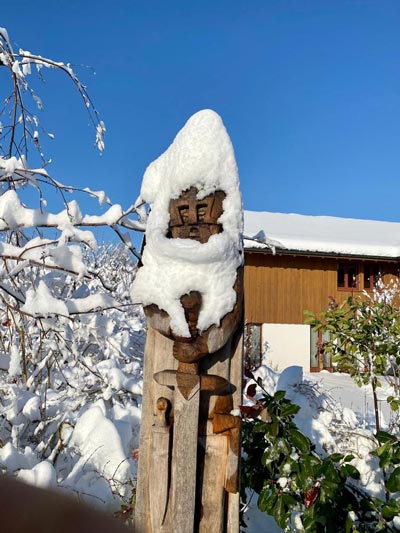 Holz-Schnitzerei-Schnee-Martinelli